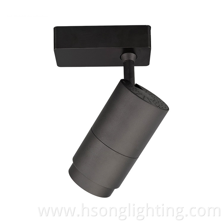 HSONG Led Track Light 7/12/20/30W COB Track Lamps for Shop Rail Aluminum Spot Lighting for Clothing Store Track Lighting